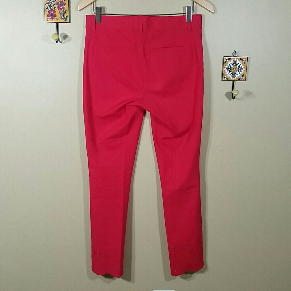 GAP coral skinny ankle pants with details - Picture 2 of 7